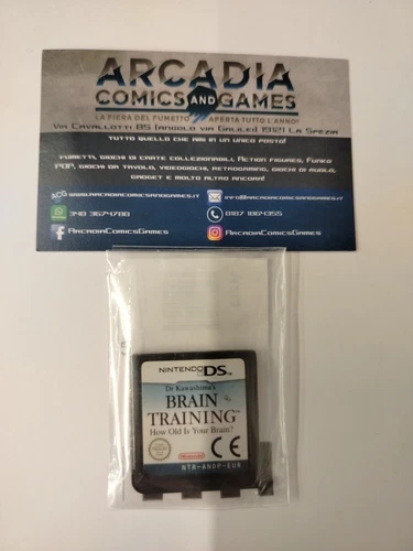 Brain Training Del Dr. Kawashima Nintendo DS NDS Solo Cartuccia Loose